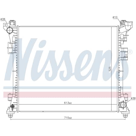 Nissen Radiator, 61034 61034